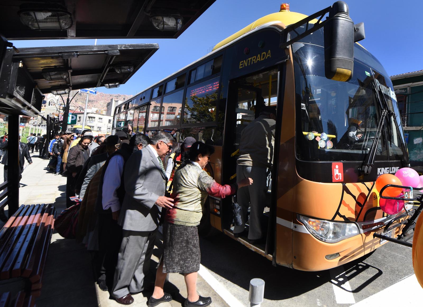 El PumaKatari realizó 55,8 millones de viajes en sus nueve años de funcionamiento