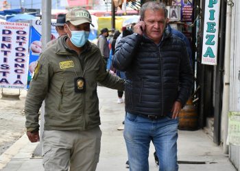 David Paniagua, con detención preventiva por tres meses en la cárcel de San Pedro