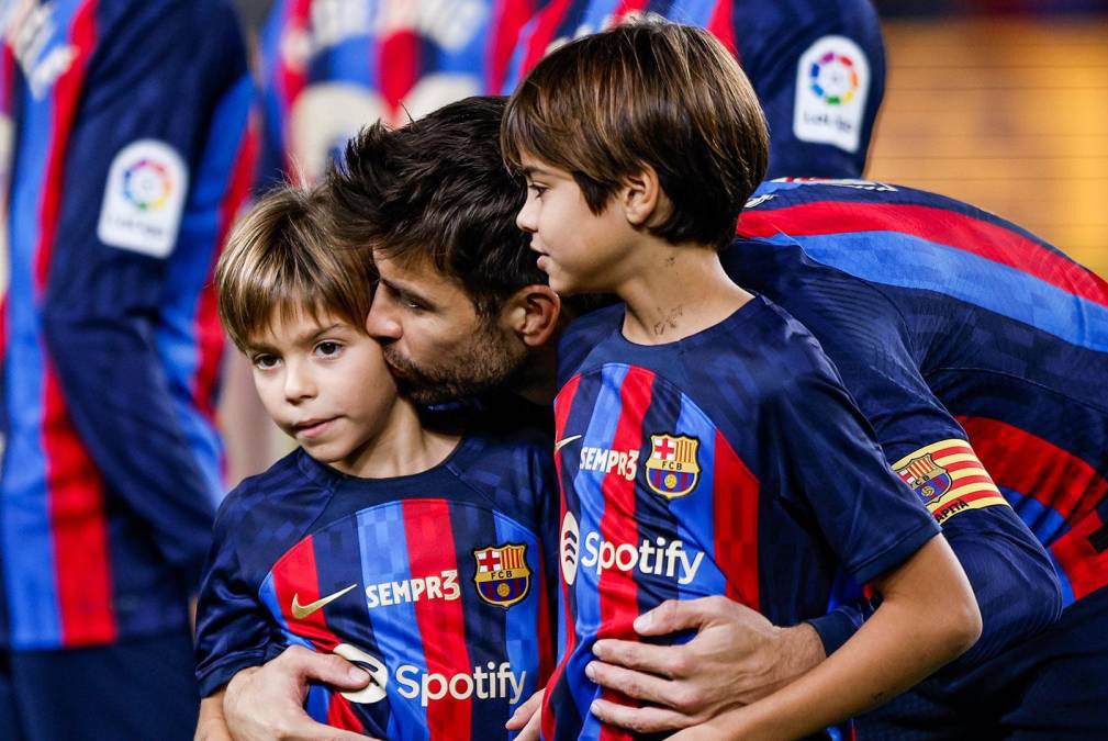 Pique y la incómoda relación con sus hijos