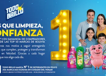 TODO BRILLO suma un nuevo reconocimiento en los premios Brand Footprint 2025 de Worldpanel by Numerator «MÁS QUE LIMPIEZA, CALIDAD QUE GENERA CONFIANZA»
