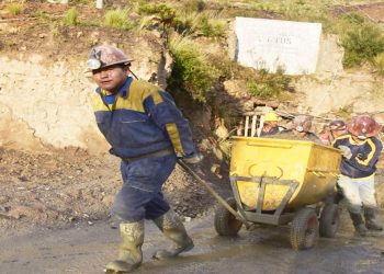 Producción de minerales.