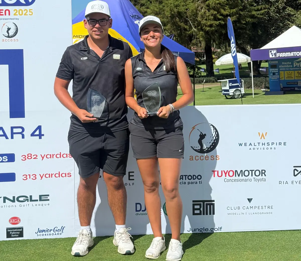 Quiroga y Dajer son subcampeones del Nico Open 2025 en Colombia
