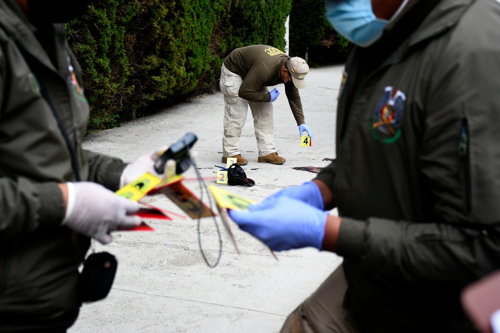 Policía abatido en la fuga del reo brasileño recibió un disparo en la cabeza