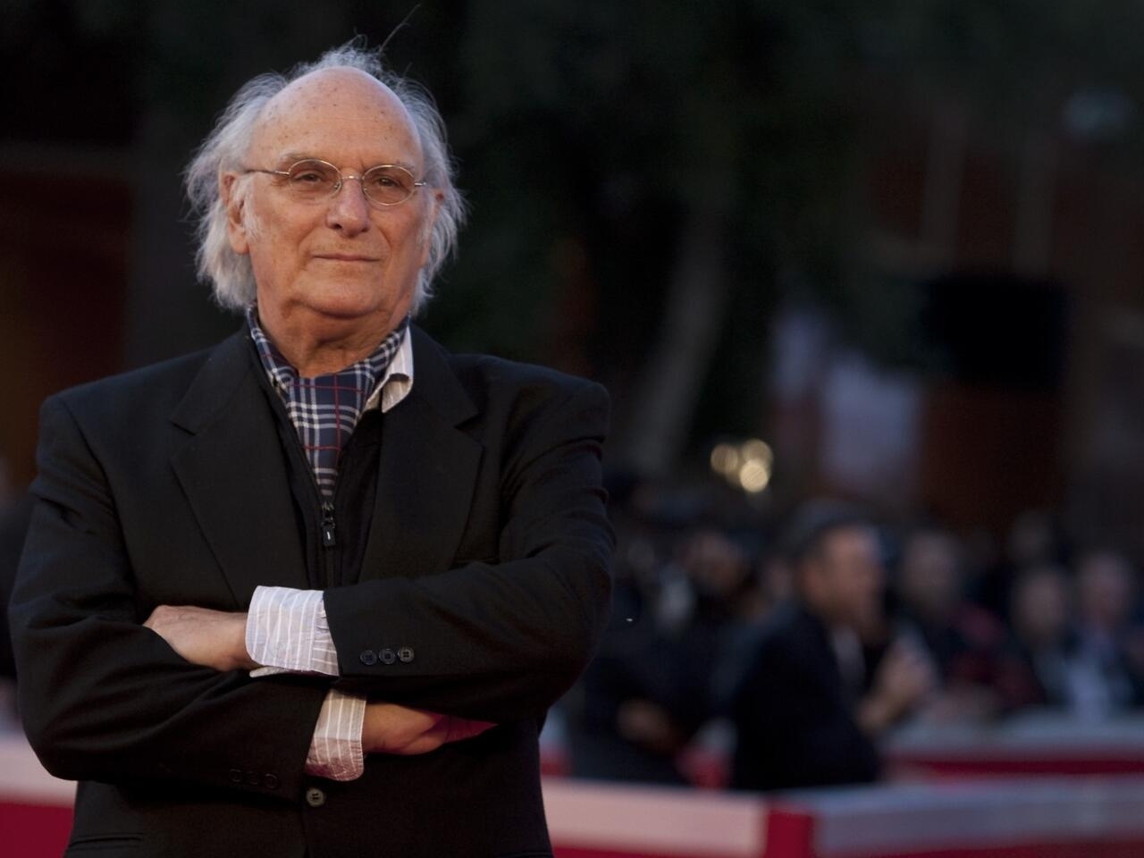 El director español Carlos Saura, fotografiado en el Festival Internacional de Cine de Roma, 2009. Foto: AFP.