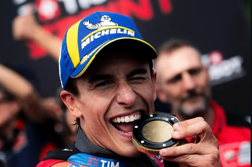 Marc Márquez (Ducati) gana el Gran Premio de MotoGP de Chequia