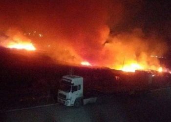 Este ataque se produjo después de que tres drones explosivos fueran interceptados por los sistemas de defensa. Foto: Alerta Mundial