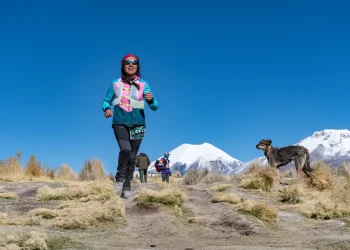 Este sábado unos 80 atletas correrán en el Columbia Skyrace Sajama