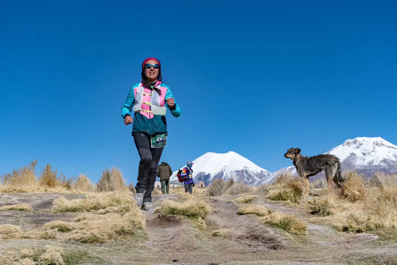 Este sábado unos 80 atletas correrán en el Columbia Skyrace Sajama
