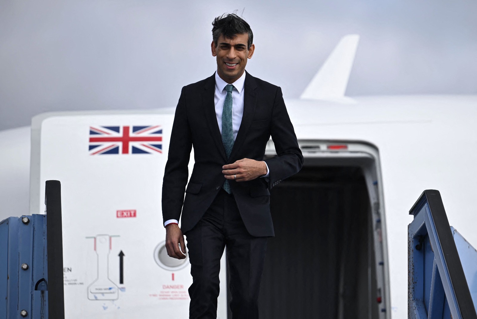 El primer ministro británico, Rishi Sunak, propone culminar la incorporación de Ucrania a la OTAN en la cumbre de julio en Lituania. Foto: AFP
