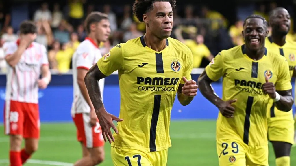 Villarreal golea al Girona y se pone líder provisional en LaLiga