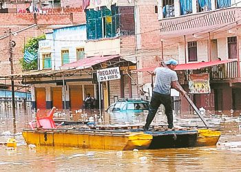 TIPUANI. Este municipio, al Norte de La Paz, está nuevamente afectado por las inundaciones.