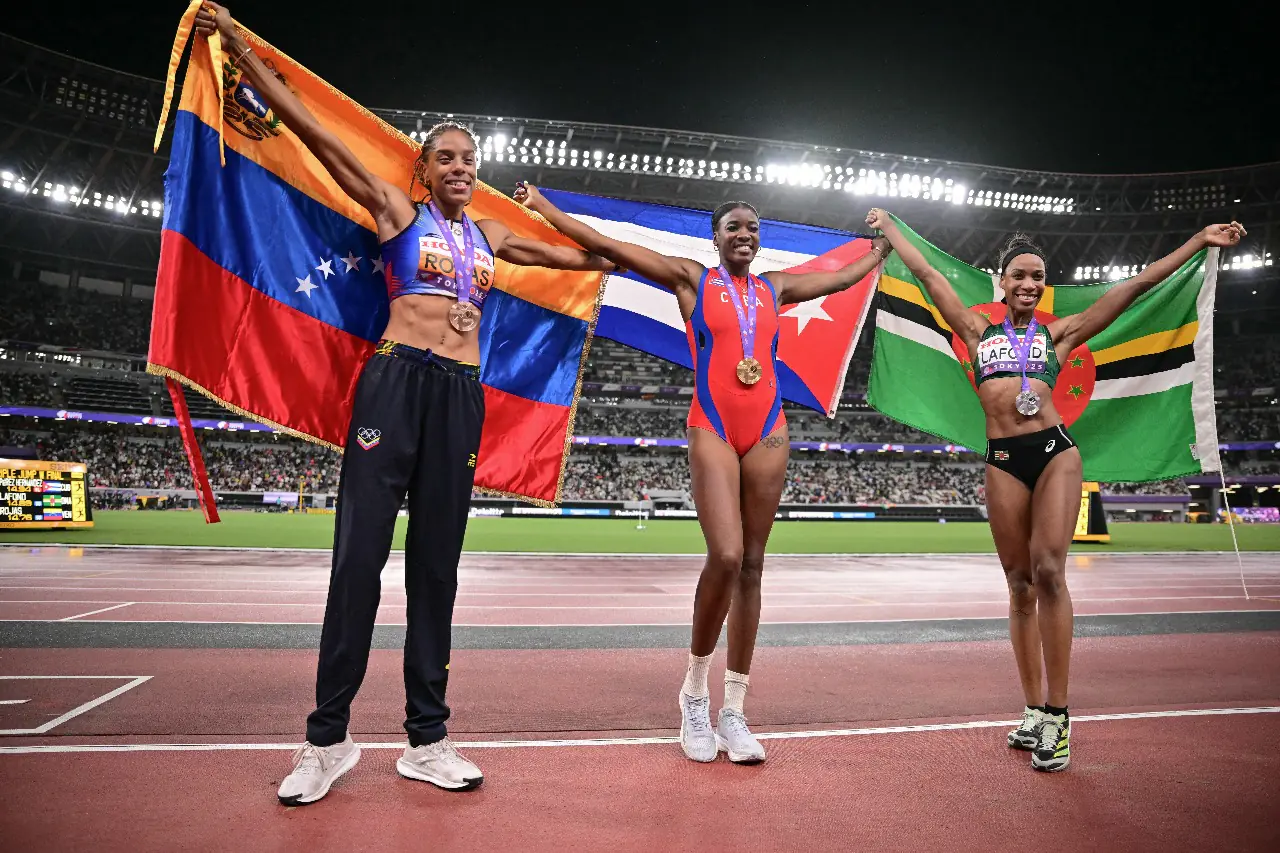 Rojas vuelve con bronce y cede su corona a la cubana Pérez