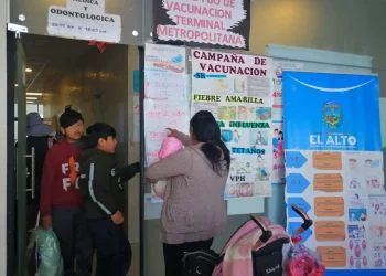 La vacunación contra el sarampión es reforzada en El Alto