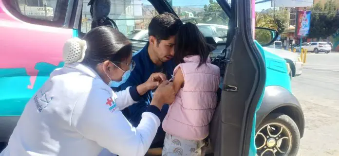 Más de un millar de niños se vacunaron en La Paz en una semana