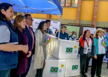 La Paz, Pando y Tarija reciben sus vacunas contra el sarampión