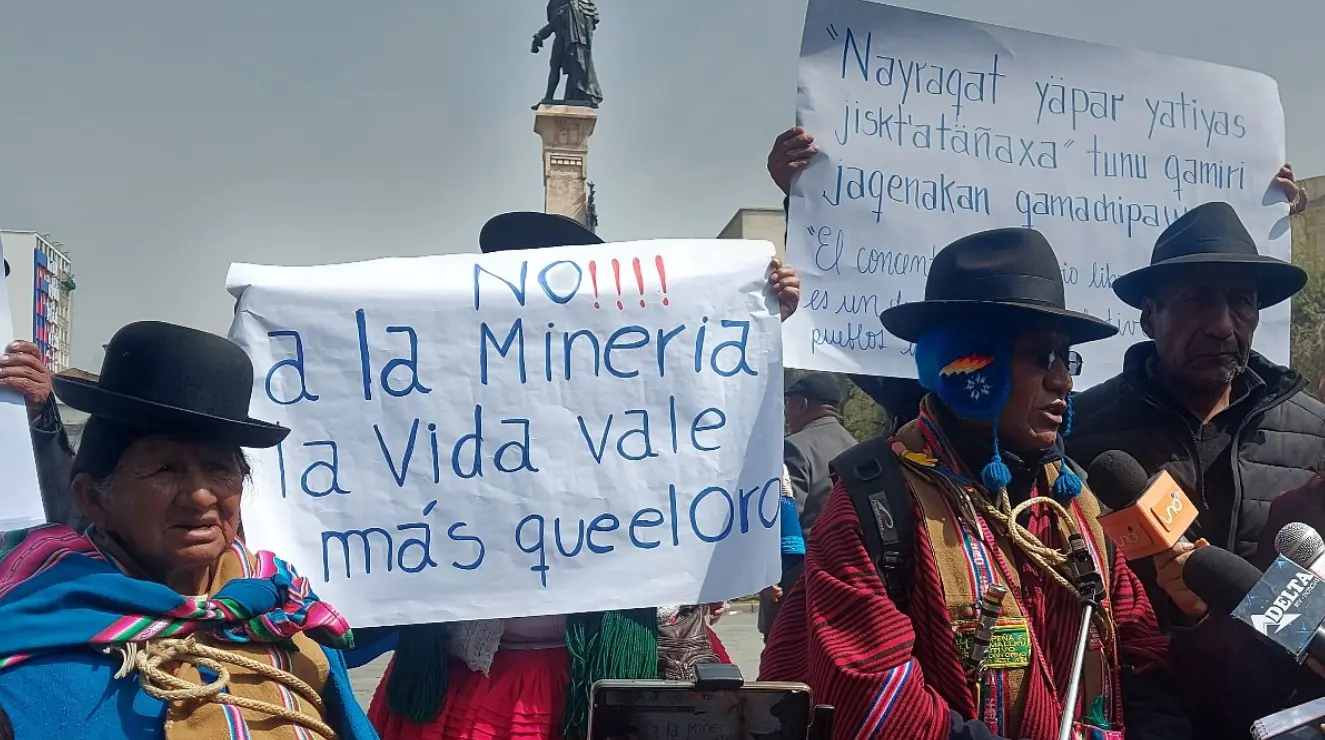 El Gobierno confirma empresa minera china ilegal en Viacha