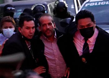 El gobernador Camacho fue aprehendido el 28 de diciembre del 2022. Foto: APG.