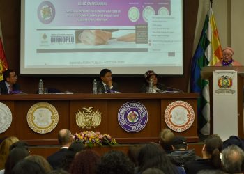 Lima, presentó el sello “Empresa Comprometida con una Vida Libre de Violencia Contra las Mujeres en el Estado Plurinacional de Bolivia”.