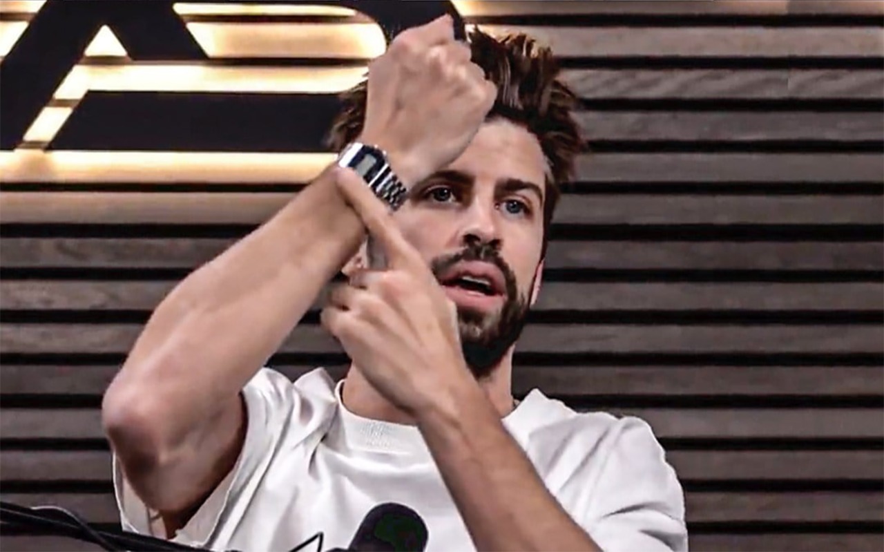 Piqué a Shakira por su canción: ‘Este reloj (Casio) es para toda la vida’.