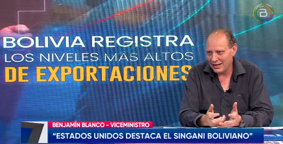 El viceministro de Comercio Exterior e Integración, Benjamín Blanco.
