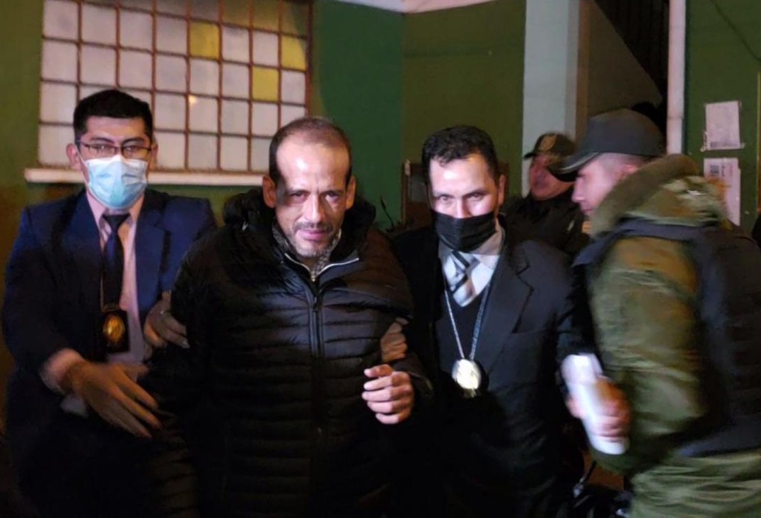 El gobernador Camacho fue aprehendido el 28 de diciembre de 2022. Foto: Roberto Guzmán.