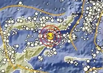Se registró un terremoto de magnitud 6,3 en Indonesia.