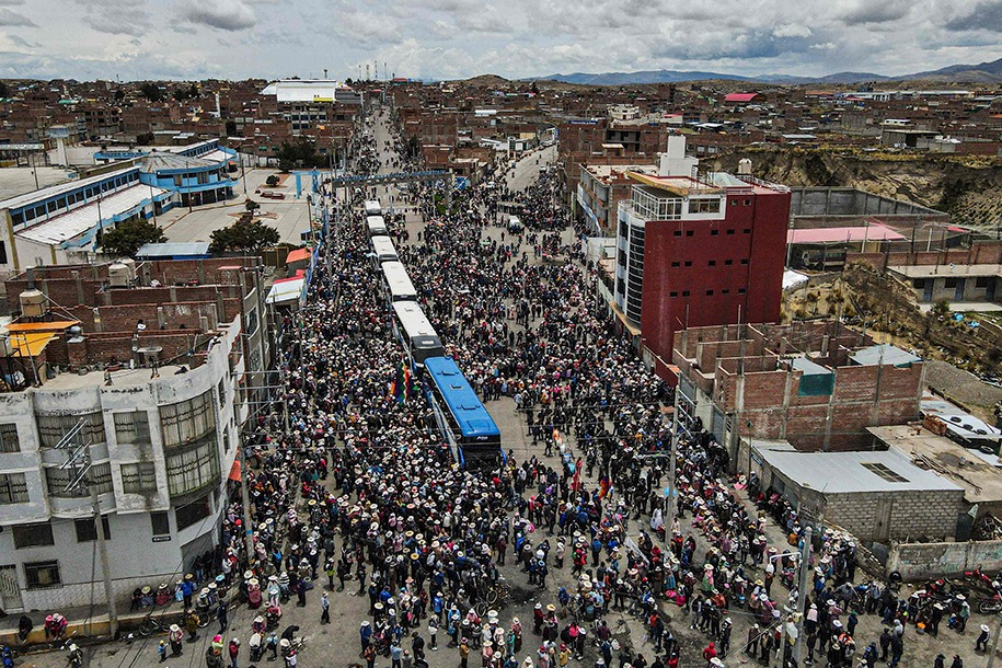 Boluarte considera que los manifestantes que piden una Asamblea Constituyente están siendo 'engañados'.