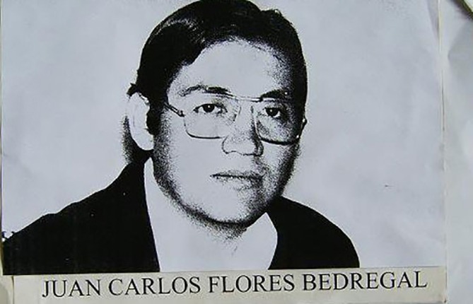 El dirigente Flores Bedregal. Foto: Urgente.bo.