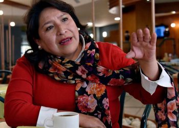La vocal Chuquimia se refirió al cabildo. Foto: Archivo La Razón.
