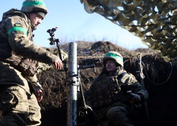 Ucrania vive feroces combates por Vugledar, cerca de Donetsk.
