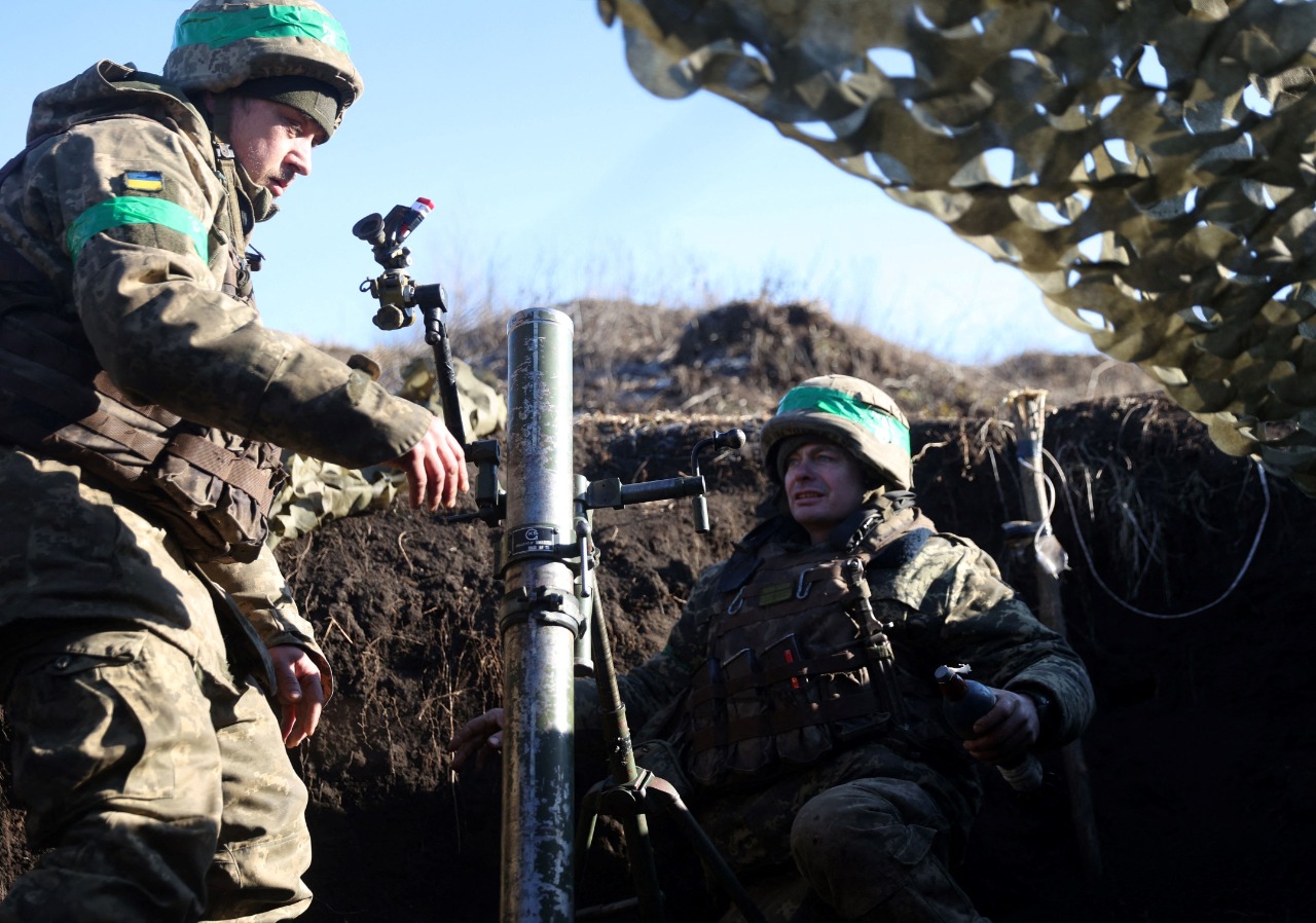 Ucrania vive feroces combates por Vugledar, cerca de Donetsk.