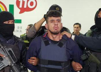 El reo brasileño que fue recapturado por la Policía. Foto: Roberto Guzmán.