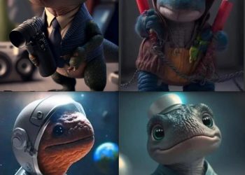 Astronasaurio, periodistasaurio, enfermerasauria, tecnicosaurio, son alguna de las dinoprofesiones.