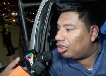 Reynaldo Ezequiel fue arrestado, lo acusan de provocar un accidente de tránsito en estado de ebriedad. Foto: DTV.