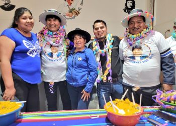 El MAS niega que Morales está en campaña para el 2025, pero dice que Luis Arce sí. Foto: @evoespueblo