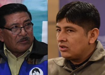Tras amenazas a funcionarios ‘evistas’, el MAS anuncia nuevas acciones contra el diputado Enríquez Cuellar. Foto: APG Y Rodwy Cazón.
