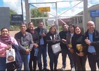 Un grupo de nueve diputados grabó un video en el que denunciaron el hecho.