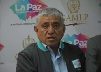 El alcalde de La Paz, Iván Arias. FOTO: GAMLP