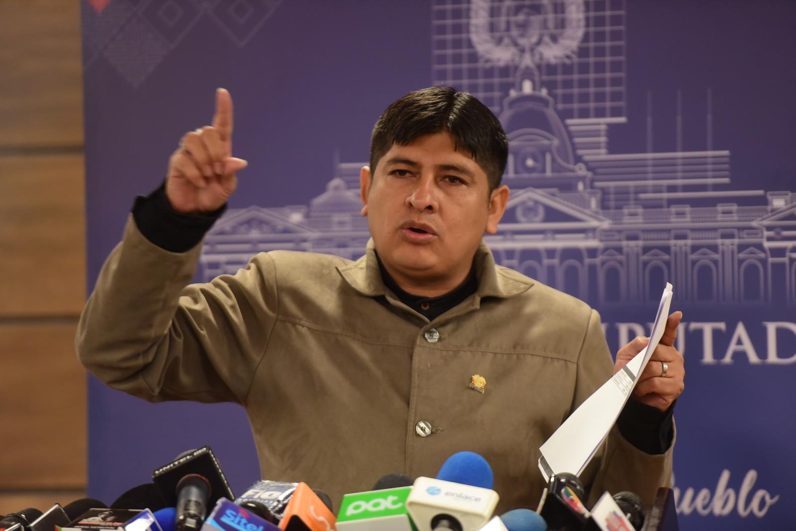 Tras denuncias contra hijo de Arce, diputado ‘renovador’ pide investigar a los hijos de Morales. Foto: APG.