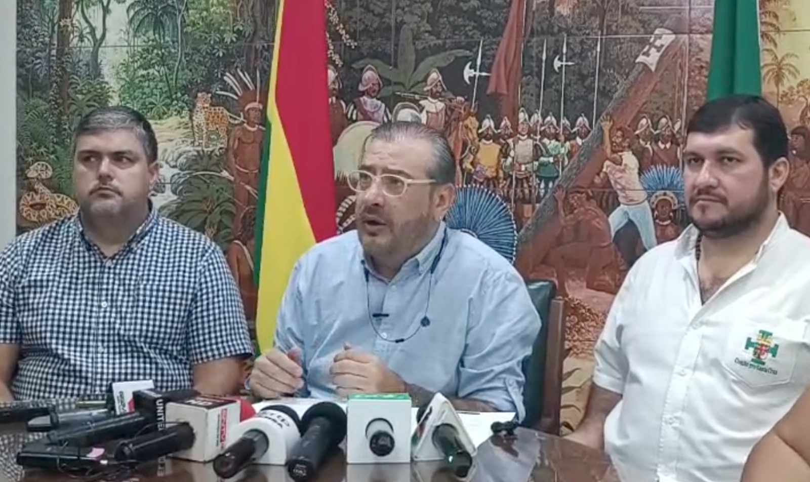 Calvo emplaza al presidente Arce a dictar decreto de amnistía y advierte que iniciará proceso revocatorio