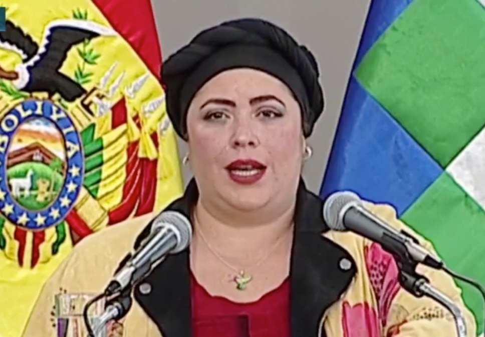 Prada a Calvo: No ha sido elegido por los bolivianos y no habrá ninguna amnistía, ni impunidad