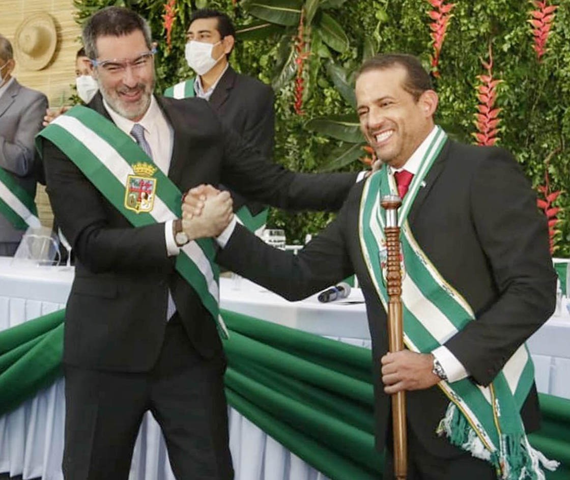 Matkovic prevé una ley para aclarar la figura de ausencia y Creemos reivindica el voto en favor de Camacho. Foto: APG.
