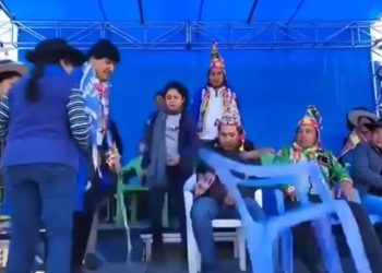 Quispe le dice a Evo que de una vez descanse porque la gente le va a seguir faltando el respeto