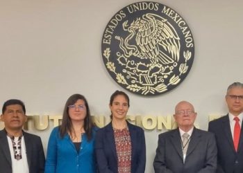 Entidades electorales de Bolivia y México intercambian experiencias y perfilan colaboración técnica. Foto: TSE