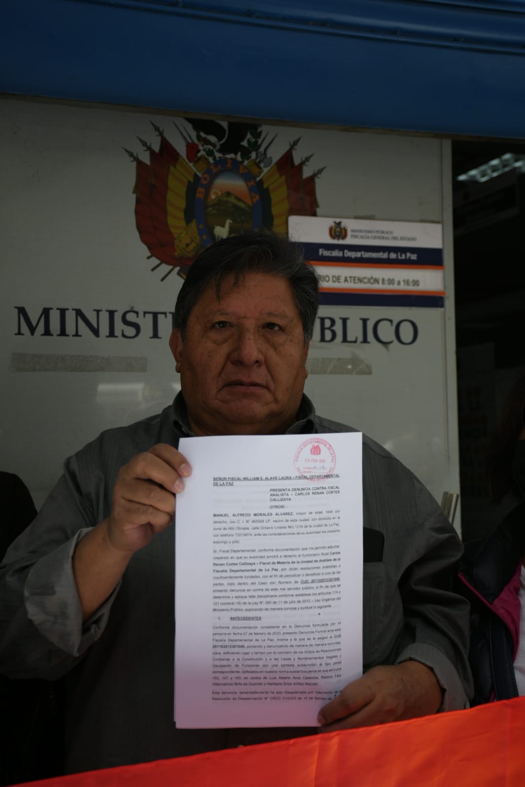 Conade denuncia Morales por ‘complicidad’ con el narcotráfico y ‘seducción de tropas’