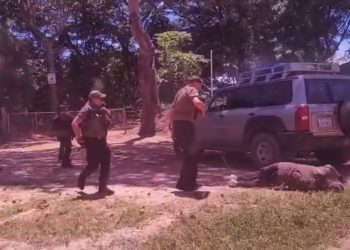 policía