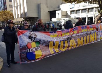 Mineros de Huanuni exigen a Vinto el pago de cerca de $us 90 millones