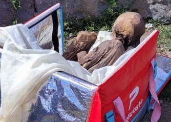 Se trataría de un hombre que al morir tenía 45 años.