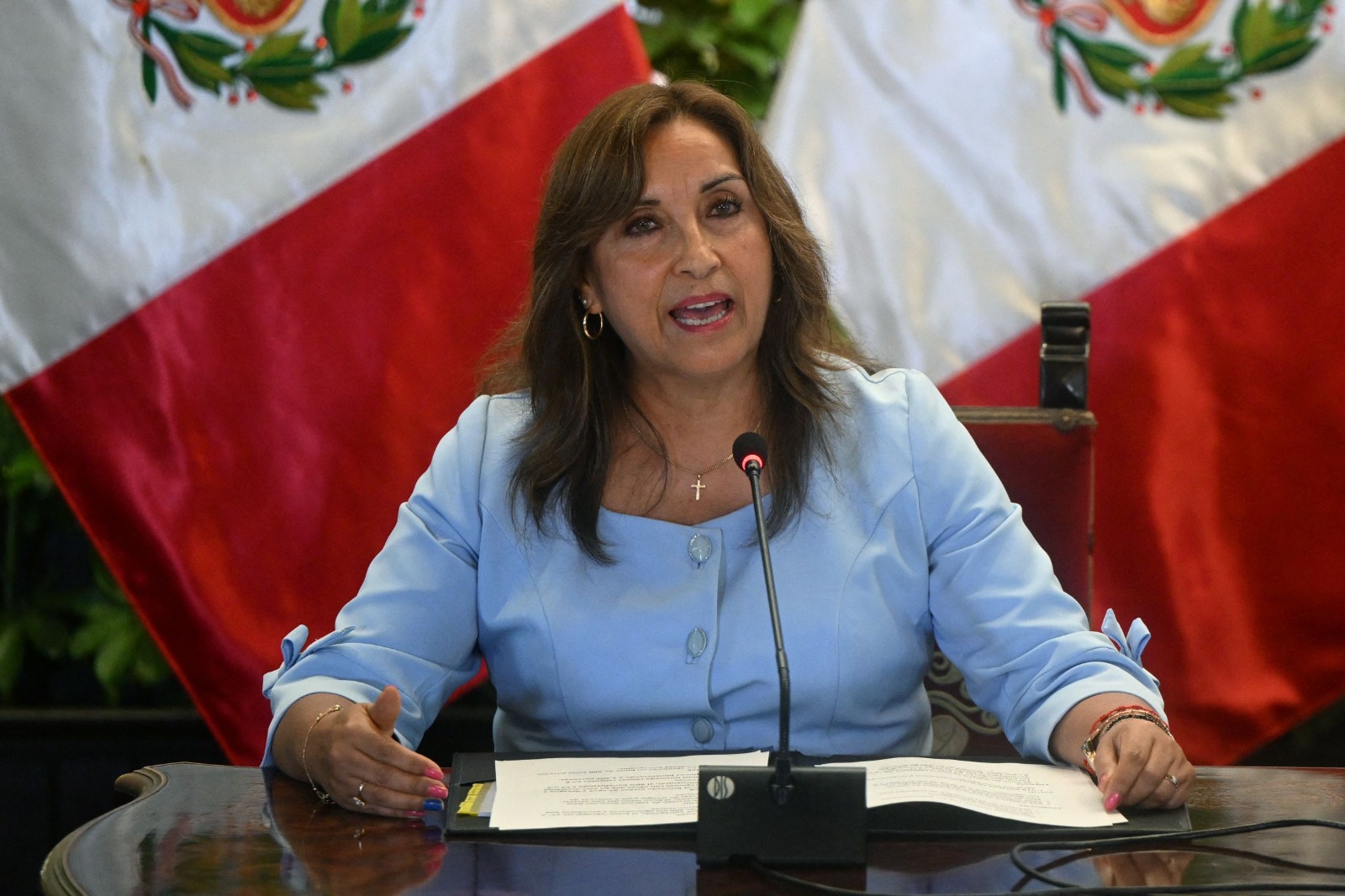 La Fiscalía de Perú cita a declarar a Dina Boluarte por las muertes.