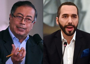 Petro y Bukele se enzarzan de nuevo en Twitter.